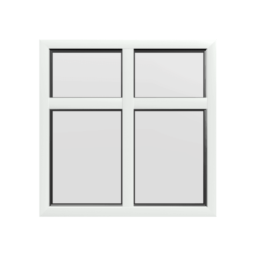 Style 19 White Aluminium Window
