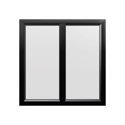Style 32 Black Aluminium Window