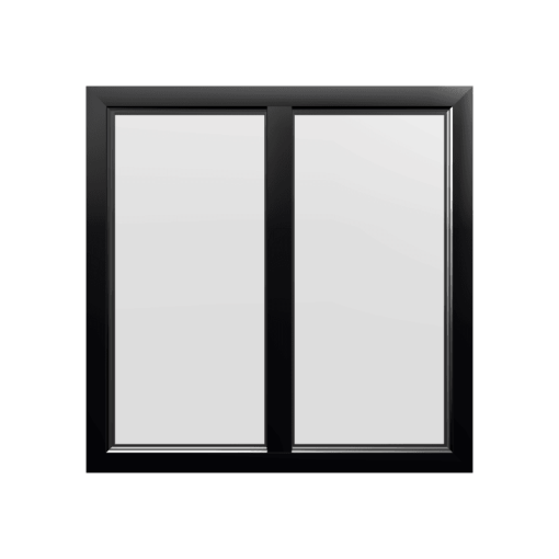 Style 32 Black Aluminium Window