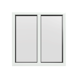 Style 32 White Aluminium Window