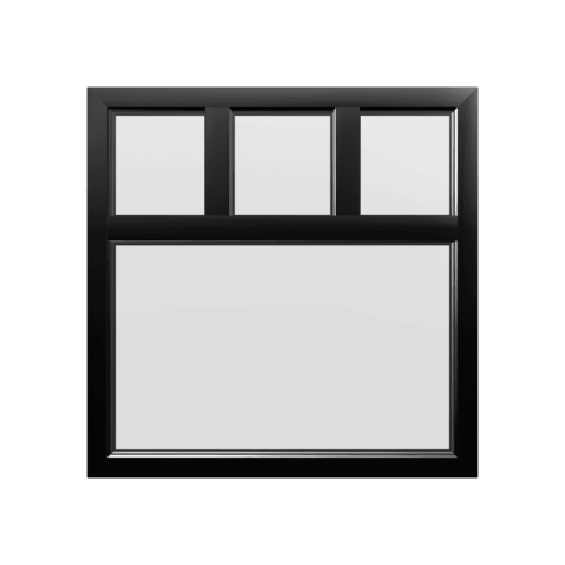 Style 36 Black Aluminium Window