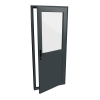 Aluminium Single Door