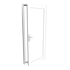 Aluminium Single Door