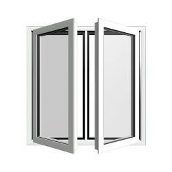 Style 15.2 White Aluminium Window