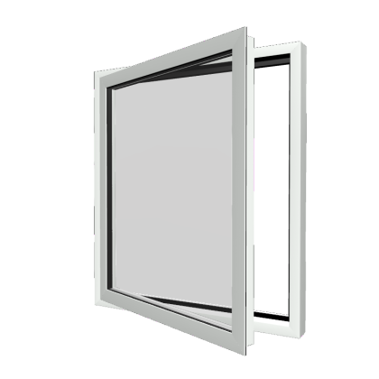 Style 3 White Aluminium Window