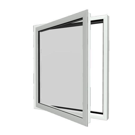 Style 3 White Aluminium Window
