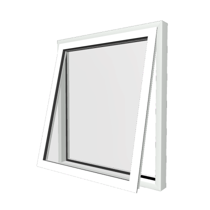 Style 2 White Aluminium Window