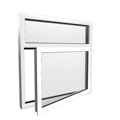 Style 10 White Aluminium Window