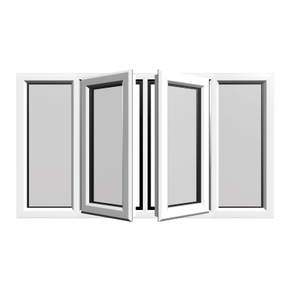 Casement 75 White uPVC Window