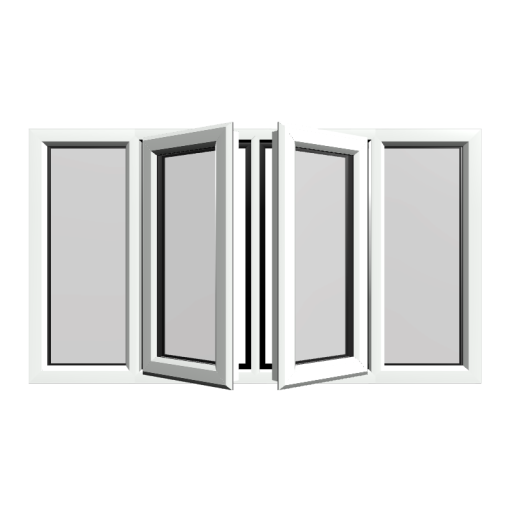Casement 75 White uPVC Window