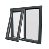 uPVC Window Anthracite Grey