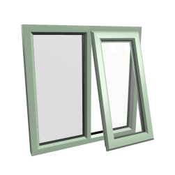 uPVC Window Chartwell Green