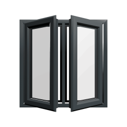 uPVC Window Anthracite Grey