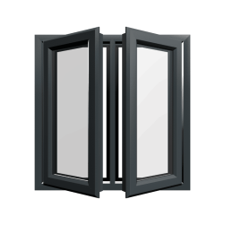 uPVC Window Anthracite Grey