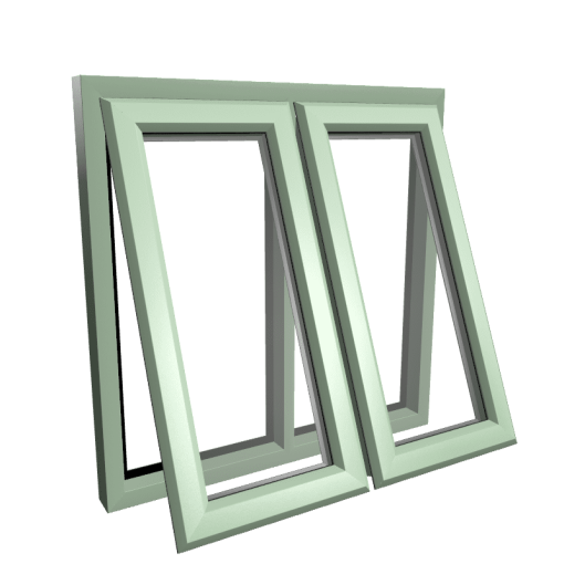 uPVC Window Chartwell Green