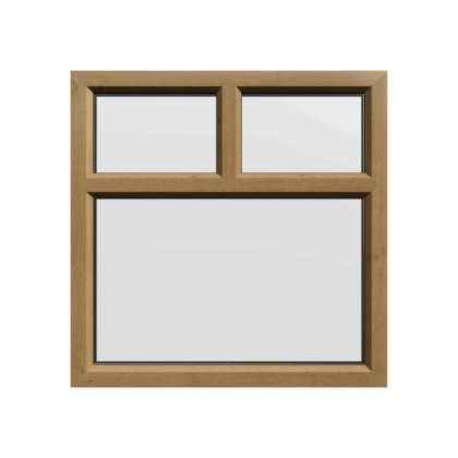 uPVC Window Irish Oak