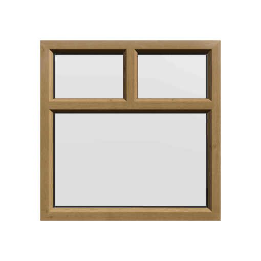 uPVC Window Irish Oak