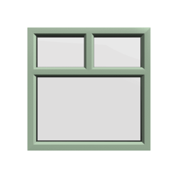 uPVC Window Chartwell Green