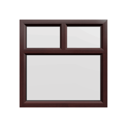 uPVC Window Agate Grey