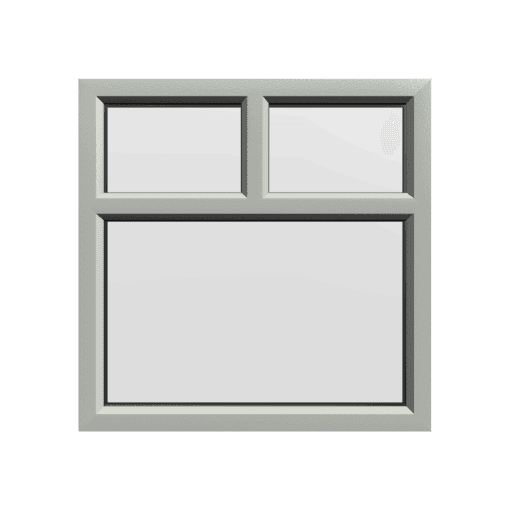 uPVC Window Agate Grey