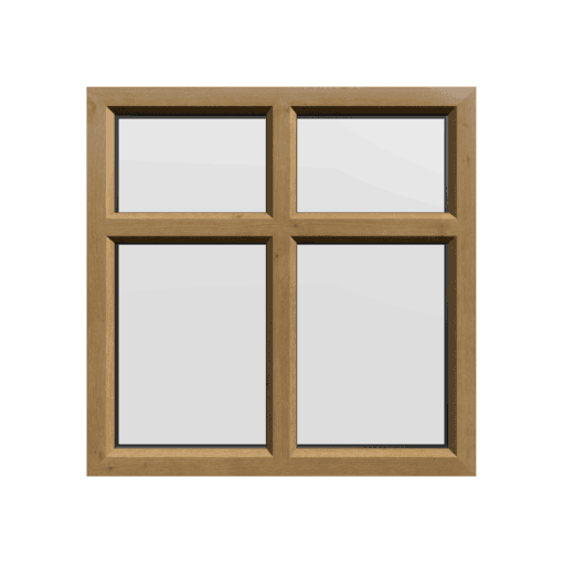 uPVC Window Irish Oak