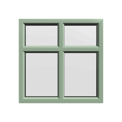uPVC Window Chartwell Green