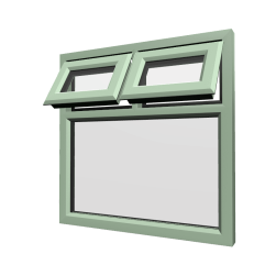 uPVC Window Chartwell Green