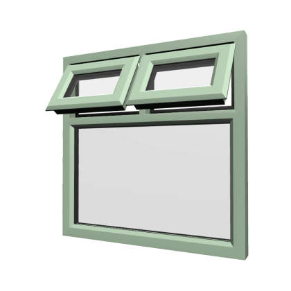 uPVC Window Chartwell Green