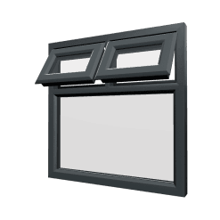 uPVC Window Anthracite Grey