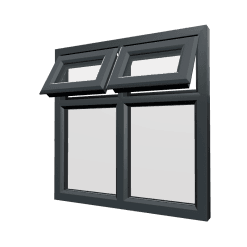uPVC Window Anthracite Grey