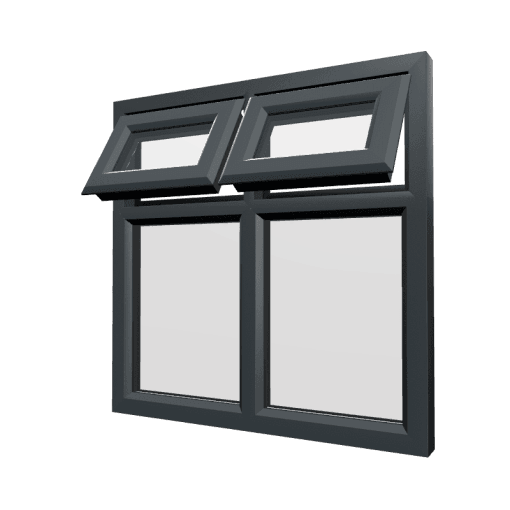 uPVC Window Anthracite Grey