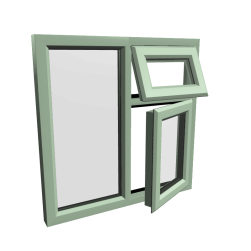 uPVC Window Chartwell Green