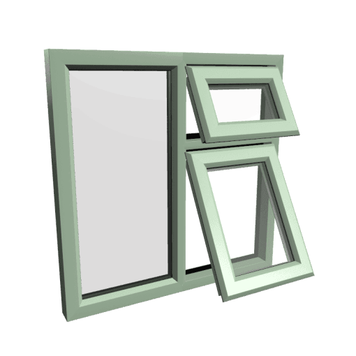 uPVC Window Chartwell Green