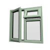 uPVC Window Chartwell Green