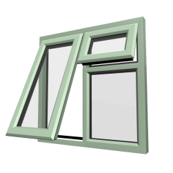 uPVC Window Chartwell Green