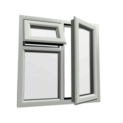 uPVC Window Agate Grey