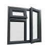 uPVC Window Anthracite Grey