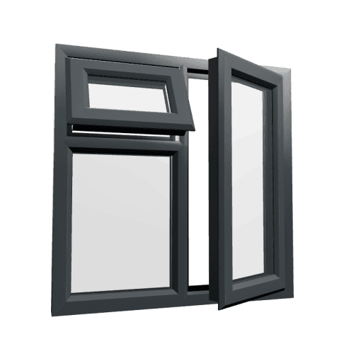 uPVC Window Anthracite Grey