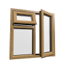 uPVC Window Irish Oak
