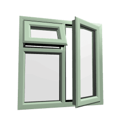 uPVC Window Chartwell Green