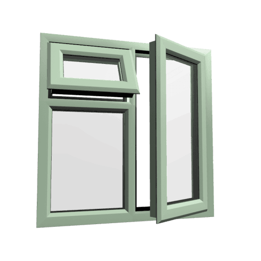 uPVC Window Chartwell Green