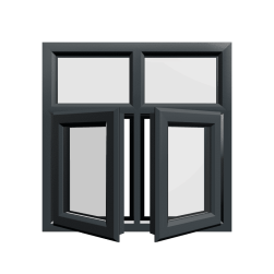 uPVC Window Anthracite Grey