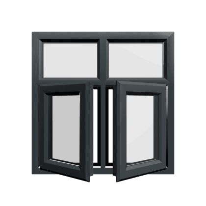 uPVC Window Anthracite Grey
