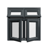 uPVC Window Anthracite Grey
