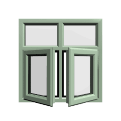 uPVC Window Chartwell Green