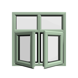 uPVC Window Chartwell Green