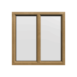 uPVC Window Irish Oak