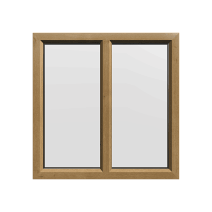 uPVC Window Irish Oak