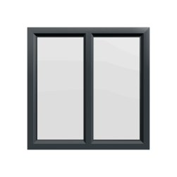 uPVC Window Anthracite Grey