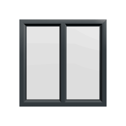 uPVC Window Anthracite Grey
